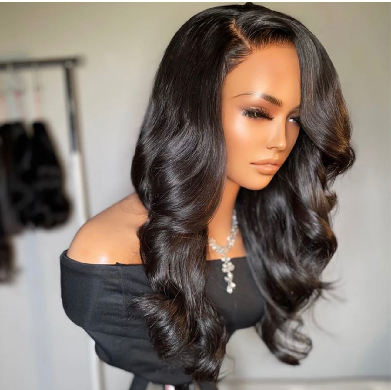 Black Bodywave Frontal Wig