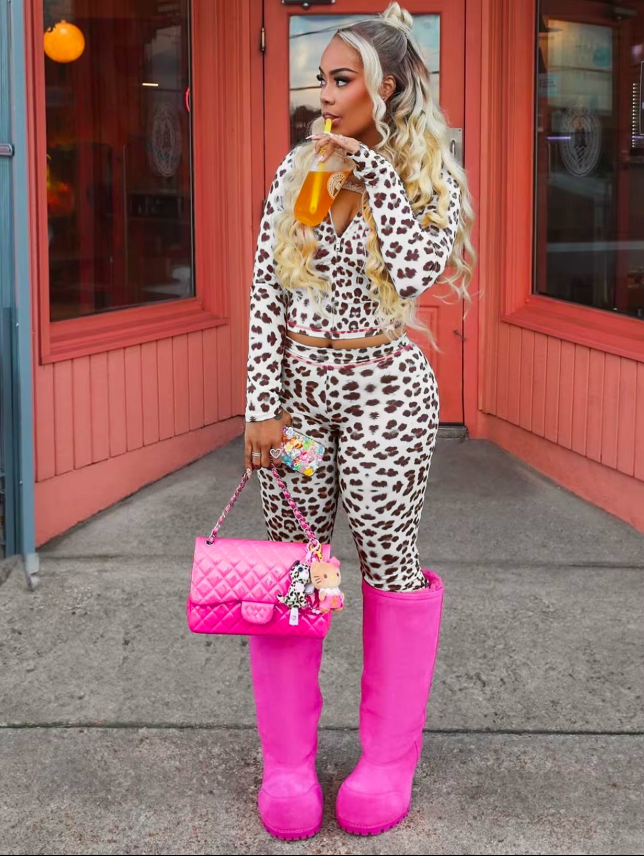 Cheetah Jogging Set
