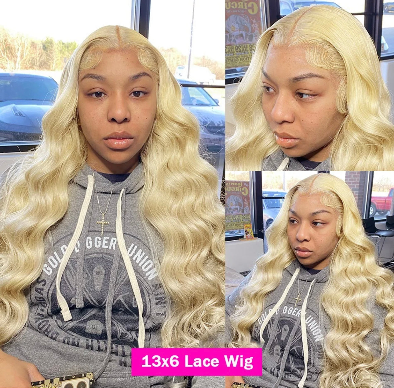 613 BodyWave 13x6 Frontal 250% density