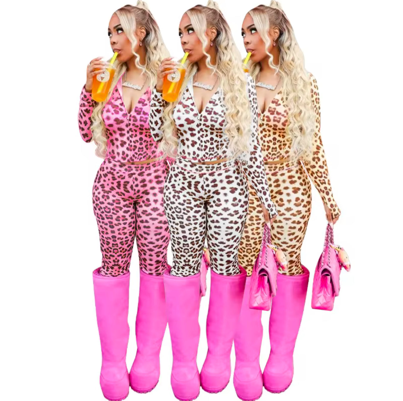 Cheetah Jogging Set