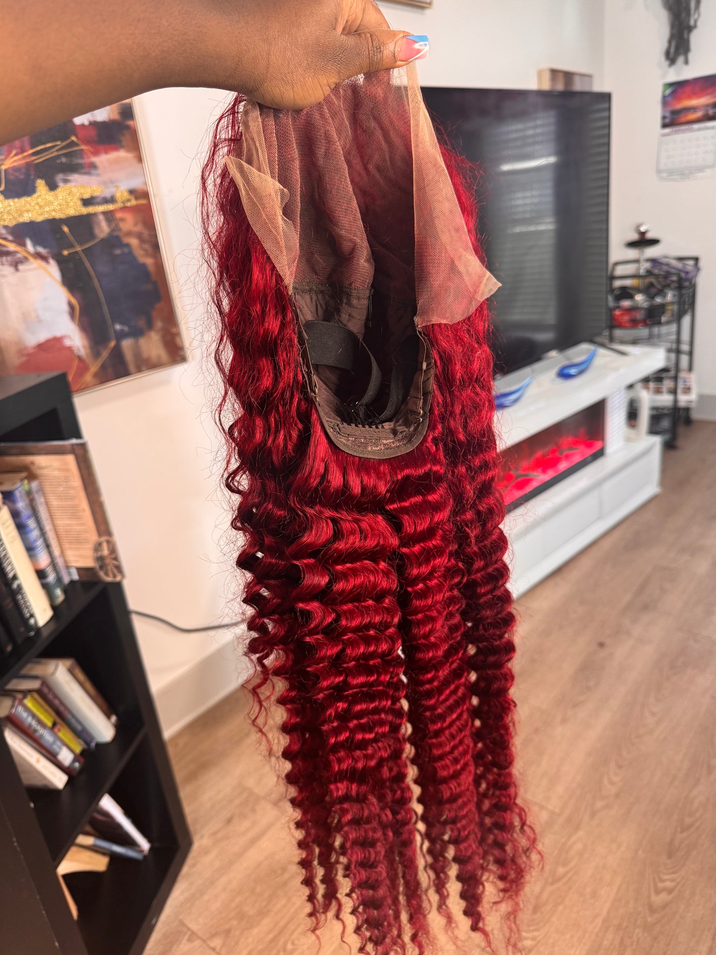 Deep Wave Burgundy Frontal Unit