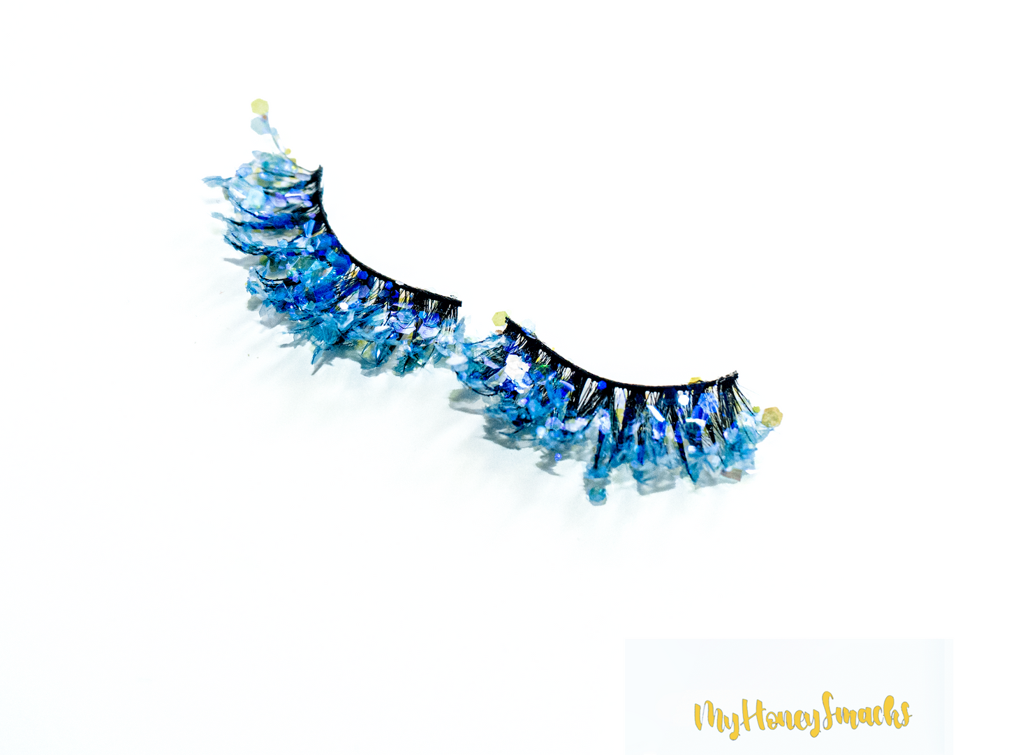 Glitter Lashes Blue