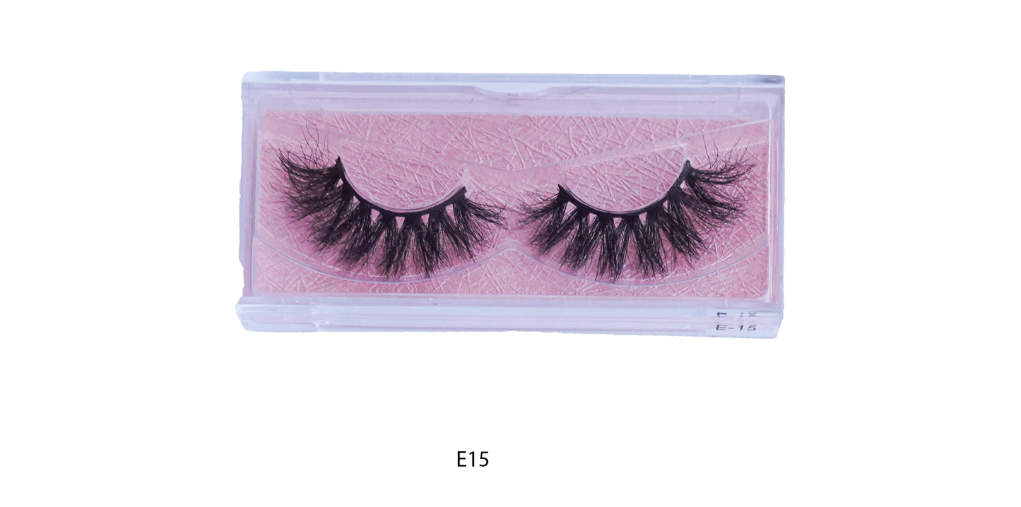 Natural Length Lashes E15