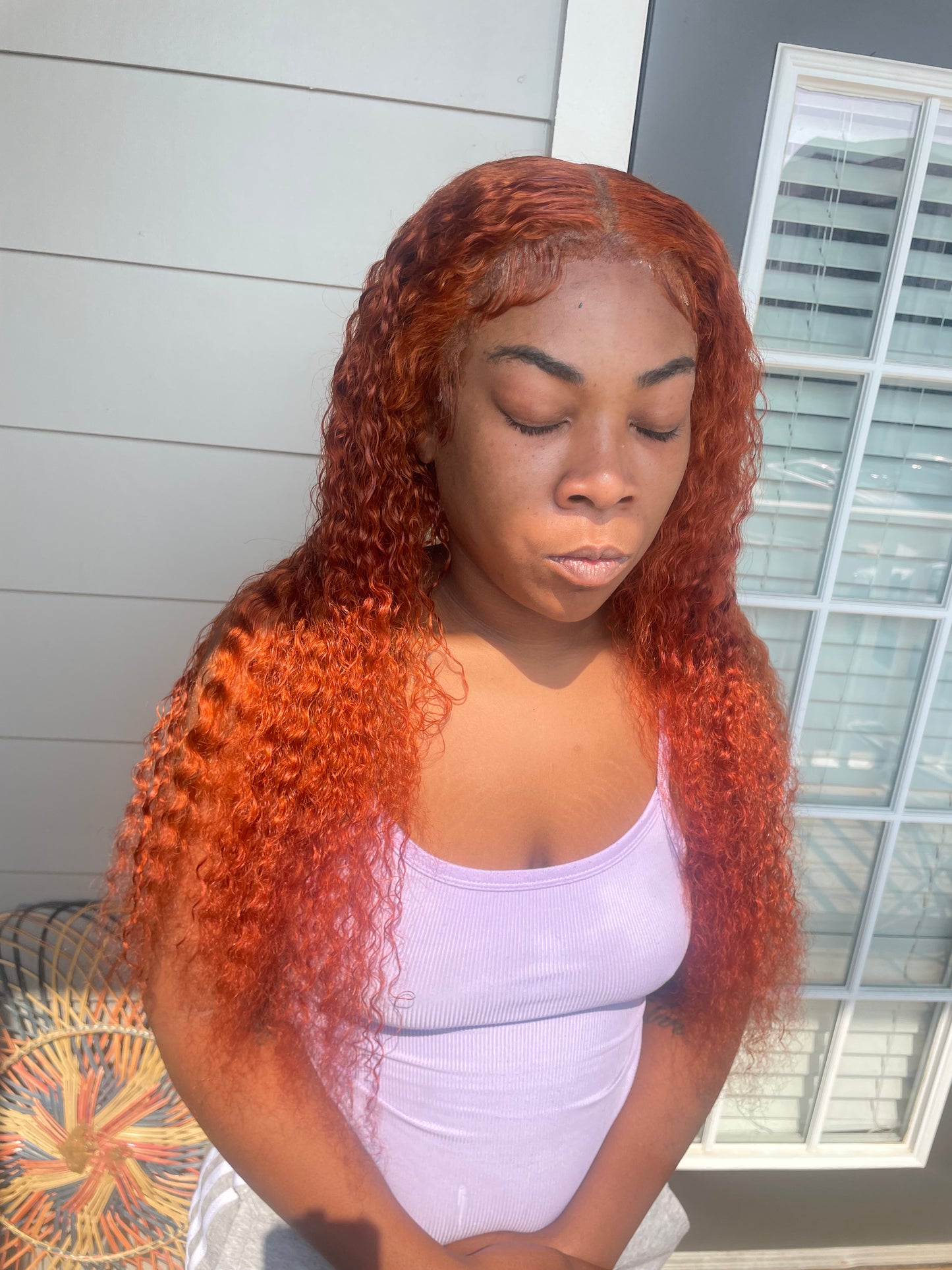 Ginger 13x6 Frontal Deep Wave