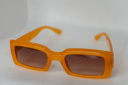Orange Sickle Sunglasses