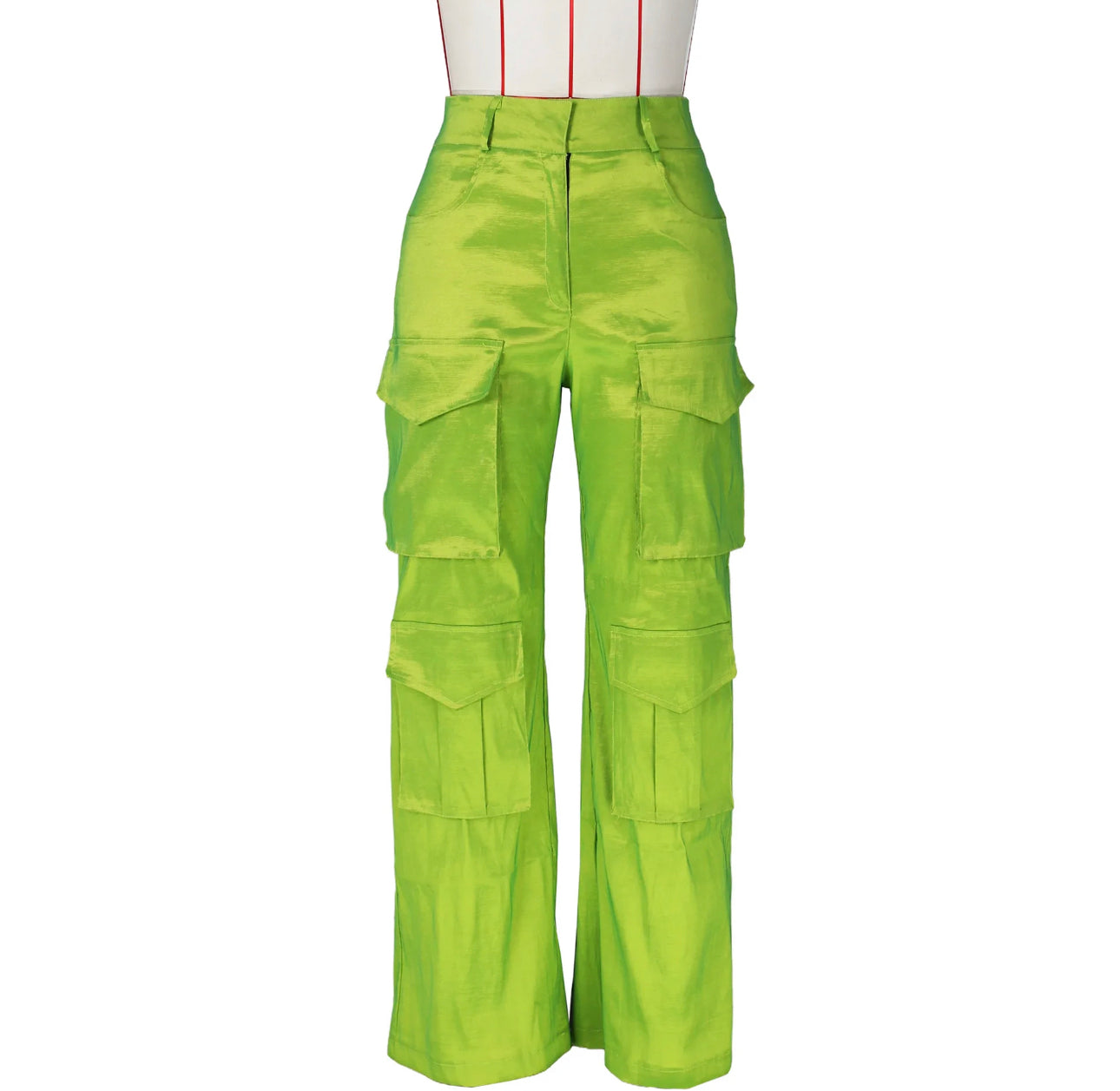 Neon Cargo Pants