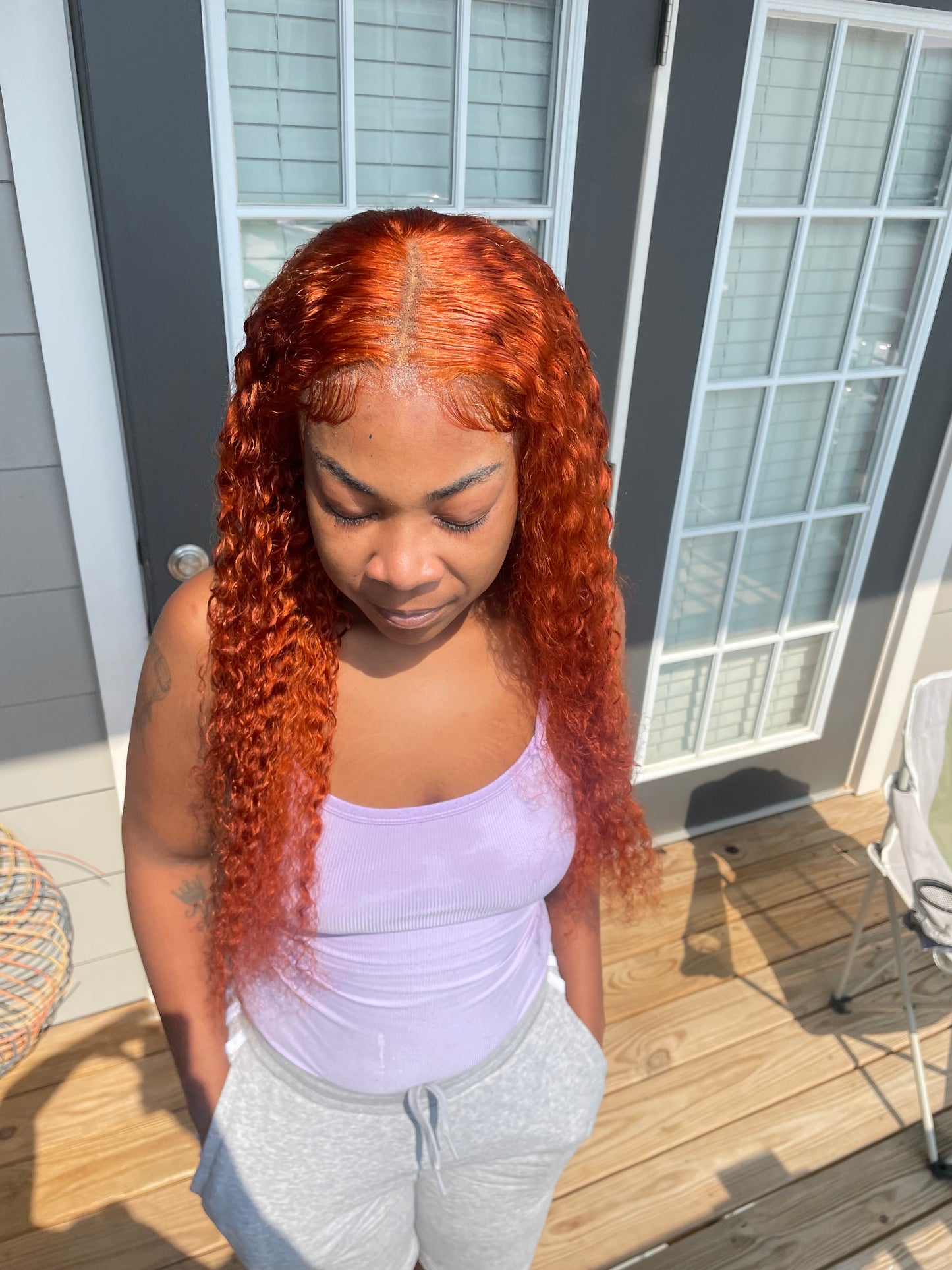 Ginger 13x6 Frontal Deep Wave