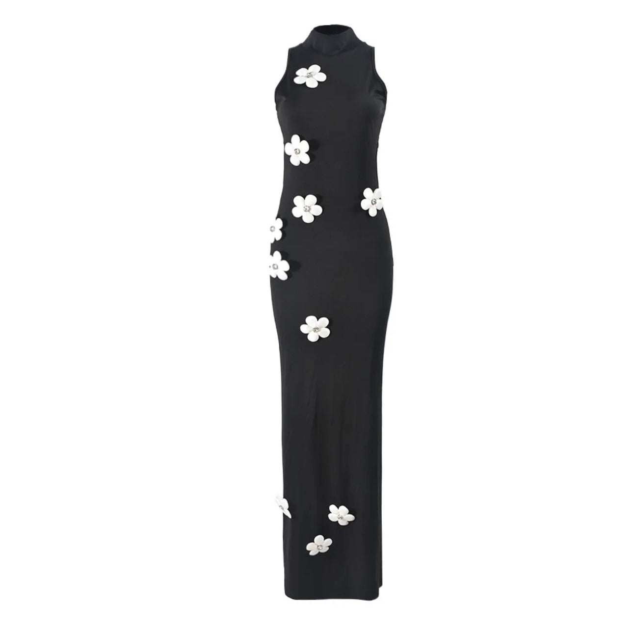 Long Flower Dress