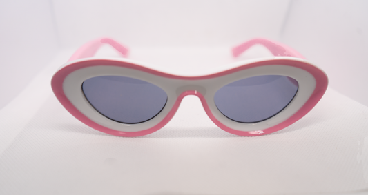 Pink & White Sunglasses