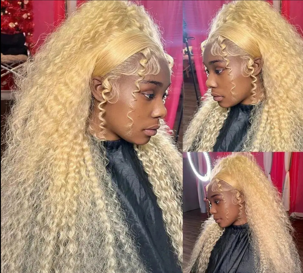 Deep Wave Blonde Frontal