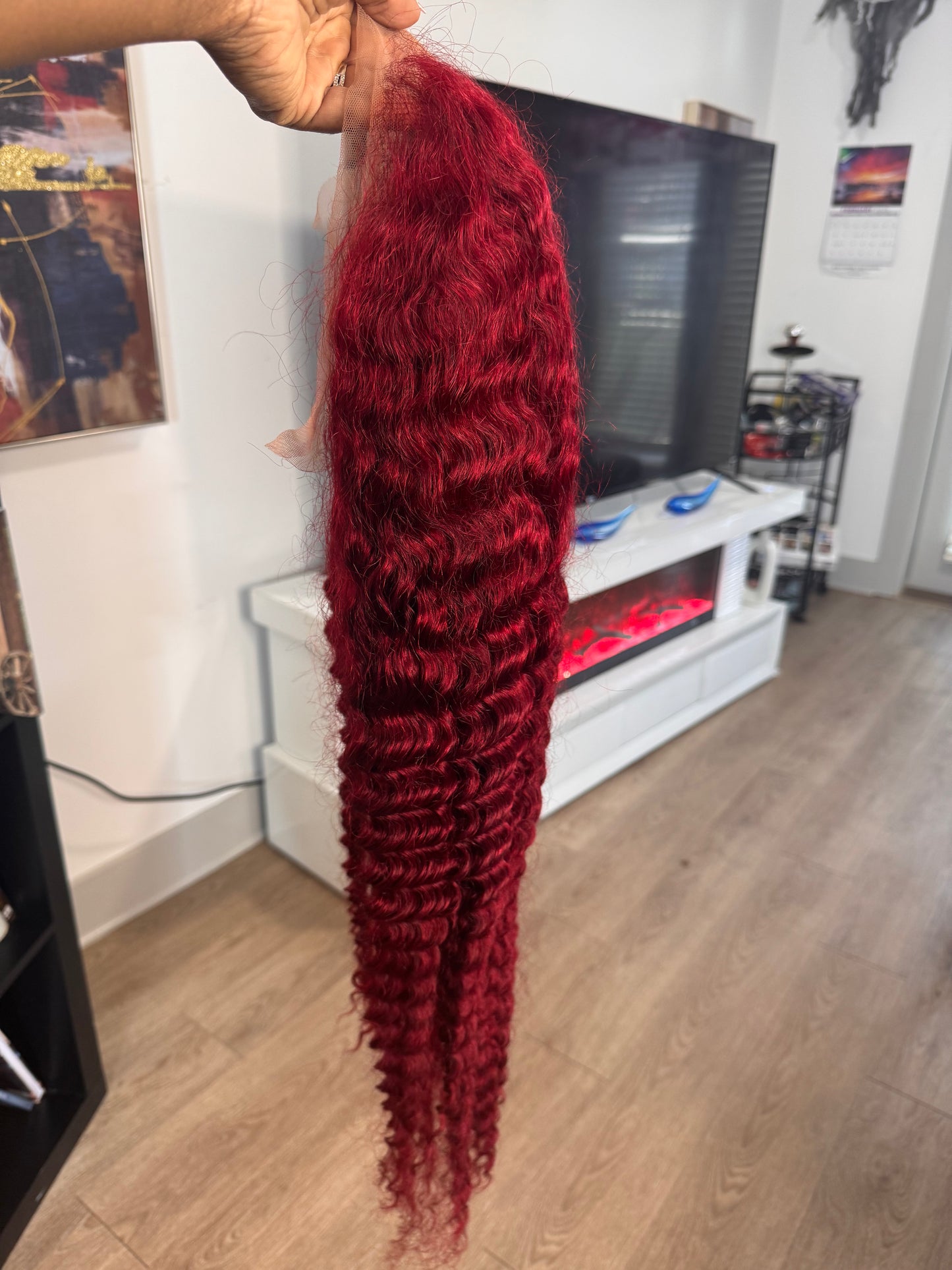Deep Wave Burgundy Frontal Unit